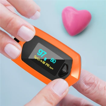 Degetul Pulsoximetru SPO2, PR Monitor de Ritm Cardiac de Îngrijire a Sănătății Monitor de Ritm Cardiac Și nivelul de Oxigen în Sânge Reîncărcabilă Digital Oximet