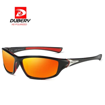 DUBERY Pătrat Stil Sport Polarizat ochelari de Soare pentru Barbati Brand de Design Originale Ochelari de Soare de sex Masculin Ultralight Rama de Ochelari Ochelari de protecție