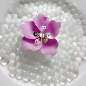 50000pcs/lot Clar Margele de Apă De Flori de Plantare Pearl Forma de Cristal Sol Cresc În Apă Jucarii Copii Gel de Bile