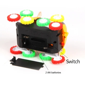 Rulare De Albine Unelte De Jucărie Baterie De Plastic Drăguț Electric Basculanta Model Auto Copii Cadou De Crăciun De Jucărie Pentru Copii ,