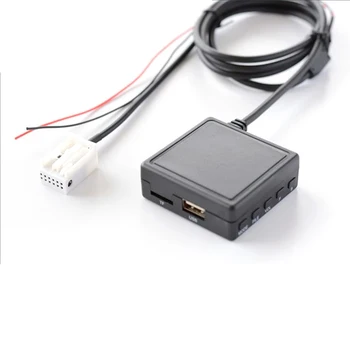 Masina 5.0 Wireless Bluetooth Aux Adaptor Mmusic Modulul Microfon TF, USB Flash Drive pentru Peugeot 207 307 308 407