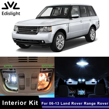 Edislight 16Pcs Canbus LED Lampă Auto Becuri Pachet de Interior Kit Pentru 2006-2013 Land Rover Range Rover Sport Harta Dom Placa de lumină