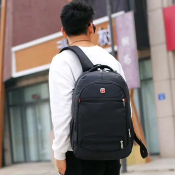 Bărbați impermeabil de afaceri de 15 15.6 inch laptop rucsac de călătorie bagpack mochila studenții militari școală back pack saci noi