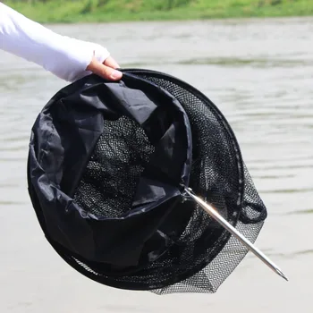 Super tare 5-Straturi de Plasă de Pescuit PE Material de Culoare Neagra cu Mașina-În Plasă Monofilament Ochiuri Mici de Pește Net