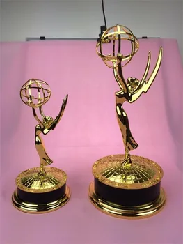 De mari dimensiuni 39 CM Metal Emmy, Trofeu Fabrica Direct de Vânzări Emmy, trofeu Premiul Academiei de Merit Gratuit DHL transport cadou de Crăciun