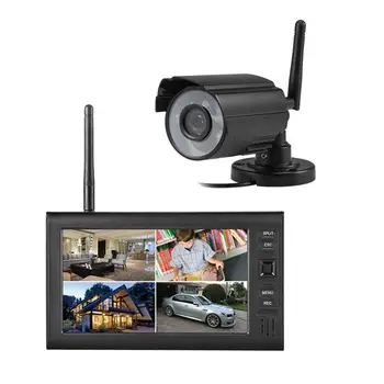 SmartYIBA 4CH DVR CCTV Sistem de 7 inch Camera de Supraveghere Kit NVR Set de Securitate 720P Acasă de Camera de Securitate de Sistem