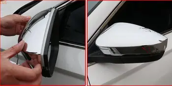 Pentru Skoda KAROQ 2017-2019 de Înaltă calitate ABS Cromat oglinda Retrovizoare acoperi Trim/oglinda Retrovizoare Decor de styling Auto