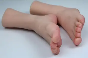 Realist Manechinul Dummy picioare cu schelet, degetele de la picioare pot face fix mișcare, silicon de simulare modelul picioare