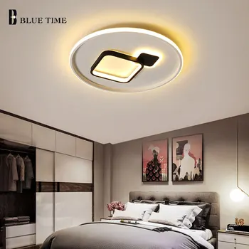 Piața Modernă cu Led-uri Lampă de Tavan Pentru camera de zi Dormitor Sufragerie Bucatarie Lumini de Montare pe Suprafață Plafon de iluminat 110V 220V