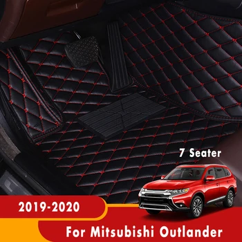 Pentru Mitsubishi Outlander 2019 2020 (7 locuri) Auto Covorase Presuri Auto Interior Covoare Accesorii Covoare Picior Tampoane Proteja