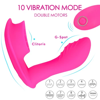 De La Distanță Fără Fir Anal Vibrator Portabil Pantalon Vibrator Vibrator Cu 10 Viteze Lins Pizde Masaj Stimulator Pentru Femei Masturbator
