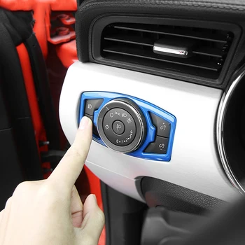 Sansour Auto Interior Lumina Cap Buton Comutator Decor Acoperi Autocolante Accesorii pentru Ford Mustang+ pentru Ford F150