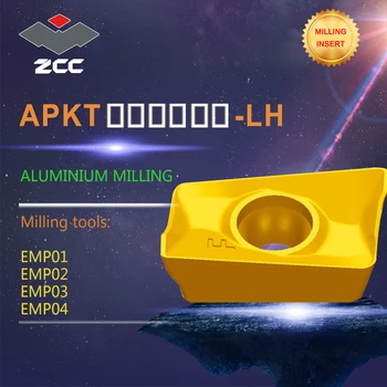 10buc/mulțime de frezat insertii APKT APKT11T304 APKT11T3 din aluminiu pentru unelte de frezat pentru frezare freze EMP insertii carbură
