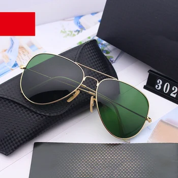 Bărbați Ochelari Aviator ochelari de Soare Sport Femei Lentile de Sticlă Barbati Designer de Bărbați Oglindă ochelari de Soare de Brand de Conducere