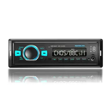 2020 Bluetooth Stereo al Mașinii Receptor Radio 12V Singur Din Masina Receptor Stereo Auto DAB/DAB+/FM Receptor Acceptă FM/USB/MP3/Aux-in