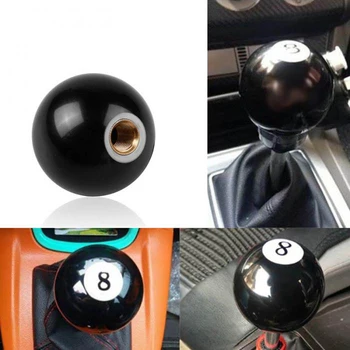 Butonul de viteze pentru auto Gear Shift Knob mingea butonul de viteze Acrilice Biliard negru 8 cutie de Viteze Masina mâner universal pentru Toyota butonul de viteze NOUA