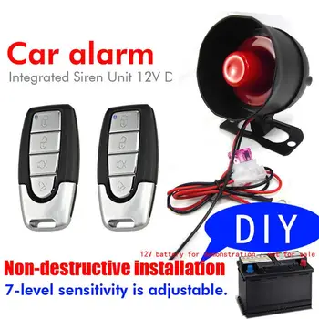 Alarma auto Dispozitiv de Alarmă de Vibrație Dispozitiv Ușor de Instalare Pentru 12V Auto Motociclete Camioane Anti-Furt Dispozitiv Antifurt Alarmă Buzzer
