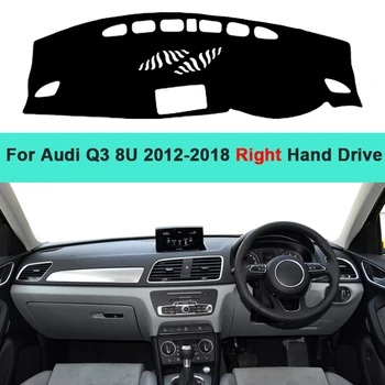 Masina Interior tablou de Bord Capacul de Bord mat Covor Perna Pentru Audi Q3 8U 2012 2013 2016 2017 2018 Accesorii S-line RS