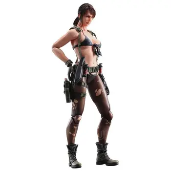 Juca Arte 27cm Metal Gear Liniștită, Cifrele de Acțiune Super-Articulații Mobile Schimbare Fata Fete Papusa de Colectie Personaj din Joc Statuie Jucărie