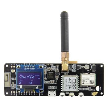 LILYGO® TTGO T-Beam V1.1 ESP32 433/868/915/923Mhz WiFi, Modul Bluetooth ESP32 GPS NEO-6M SMA Titular 18650 Baterie Cu OLED