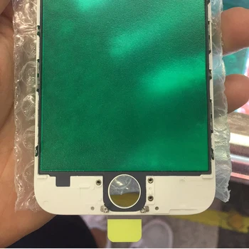 10buc WhiteBlack de Înaltă Calitate Pentru iPhone 5 5S 6 6S 7 8 Plus 11 XR Fata de Sticla Touch Ecran LCD Panoul Exterior Lentile Cu Rama Bezel