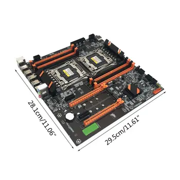 X99 Dual Server de Calculator Placa de baza despre lga2011-3 CPU Memorie DDR4 Joc Placa de baza