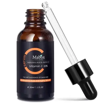 MABOX Vitamina C Naturală de Lămâie Ser de Albire Pete Intunecate se Estompeze mai Luminos Pielii Anti-Imbatranire, Antirid Essencial Oil TSLM2