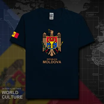 Moldova Moldova MDA MD barbati tricou de moda 2018 jersey națiune echipa bumbac t-shirt de fitness brand de îmbrăcăminte teuri vara 20