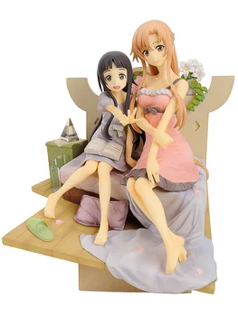 Anime-ul Sword Art Online Asuna și Yui Vinietă PVC Acțiune Figura Figura Anime ollectible Model de Jucărie 20.5 cm