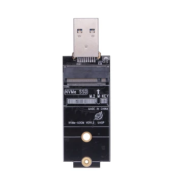HDD Cabina de M. 2 USB Adaptor SSD CUTIE PCI-E M. 2 NVME să USB3.1 Tip-Un Mobil Extern HDD Caz 2242 2230