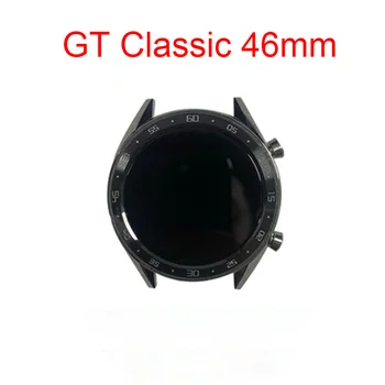 Negru / Gri / Argintiu + Cadru Pentru Huawei Watch GT 46mm / GT Elegant 42mm LCD Display Cu Touch Screen Digitizer Asamblare