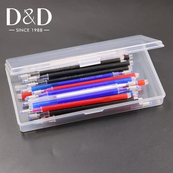 30Pcs Căldură Erasable Pen 4 Culori de Înaltă Temperatură Dispar Tesatura Marker Rezerve cu Organizator Cutie DIY Instrumente de Cusut