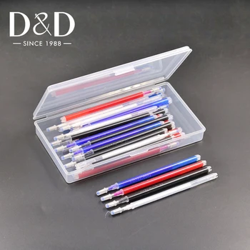 30Pcs Căldură Erasable Pen 4 Culori de Înaltă Temperatură Dispar Tesatura Marker Rezerve cu Organizator Cutie DIY Instrumente de Cusut