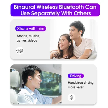 1500MAH Cască Bluetooth 5.0 Căști fără Fir, Căști Handsfree Casti Sport Căști de Gaming Headset Telefon PK HBQ