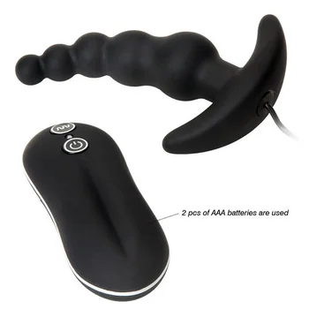 Erotic10 Frecvență Vibratoare de Prostata pentru Masaj vibrator Anal Dildo Vibrator Anal Margele Dop de Fund Vibratoare pentru Bărbați Jucării pentru Adulți