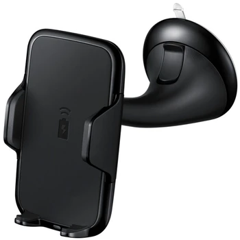 Qi Wireless Încărcător de Mașină Pad de Încărcare pentru iPhone X 8 8 Plus Samsung S8 Note8 S9 Plus Masina de Aspirație Mount Stau cu Pachetul de vânzare cu Amănuntul