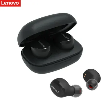 Lenovo Wireless Căști 5.0 Control Tactil Bluetooth Handsfree AAC HD cu Sunet Stereo Auriculare cu Încărcare Caz de Încărcare Rapidă