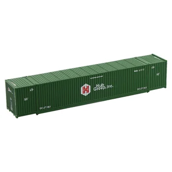 2 buc 53ft Containere de 1:150 de Containere de Transport maritim de Mărfuri Închiriere N Model la Scară Trenurile Mult C15009 de cale Ferată de Modelare