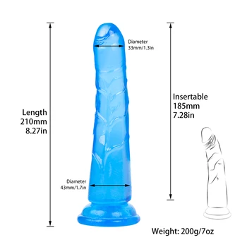 Erotic Sextoy Moale Jelly Vibrator Realist ventuza femeia patrunde barbatul Penis Pegging Curea La Ham Anal Pula Adult Jucarii Sexuale pentru Femei