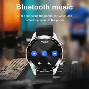 2020 Nou E-12 Ceas Inteligent Oameni de apelare Bluetooth Ecran Tactil Complet IP67 rezistent la apa Smartwatch Pentru Android IOS Sport Tracker de Fitness