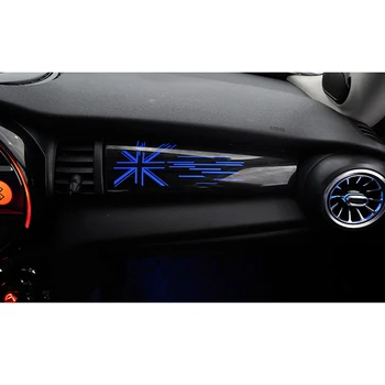 Masina de Evacuare a Aerului tablou de Bord LED-uri de Lumină Ambientală Panou Decorativ Pentru Mini Cooper F55 F56 F57 Accesorii Auto Interior Styling