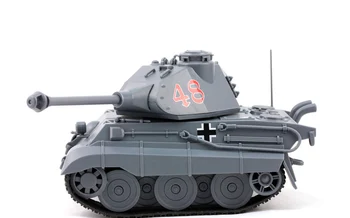 Tanc Model Război Mondial Toons germană de Heavy Tanc King Tiger Tank Kit de Construcție Rezervor DIY WWT003