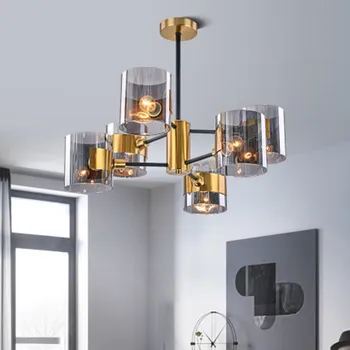 2019 noi Nordic postmodern minimalist candelabru de sticlă personalitate creatoare camera de zi dormitor designer de lux lumina lămpilor