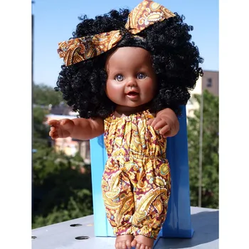 Viața reală Baby Doll Realist Vinil Papusa pentru Copii Ziua de nastere Cadouri de Craciun Galben