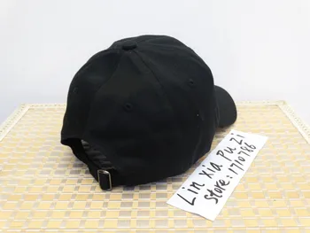 Bibi Personalizate Nestructurate Baseball Tata Pălărie Capac Drake Nou-negru