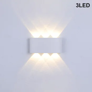 LED Lampă de Perete Impermeabil Simplu Scarii Coridor de Lumină pentru Interior Exterior PI669