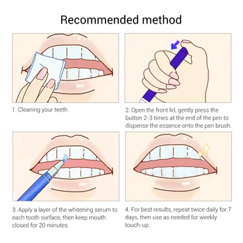 BREYLEE Albirea Dintilor Pen Dinte de Înălbitor Albi Dintii de Curățare Dentare, Igiena Orală a Elimina Placa Petele Îngrijire Orală Instrumente Dentare