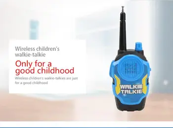 2 buc Electric Walkie-talkie cu rază Lungă de Wireless Conversație de Joaca pentru Copii, Casa de Jucarie Electric Interfon Cadou de Ziua de nastere Pentru copil