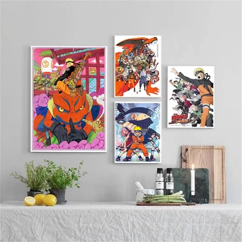 Desene animate Anime Naruto Poster acasă decor pictura poster Art Decor de Camera de decorare imagine