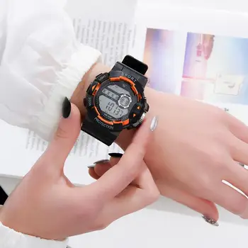 Luxury Mens Ceas Digital cu LED Sport Bărbați Femei în aer liber, Ceas Electronic cu Alarma Impermeabil Sporturi Ceas Militar relogio